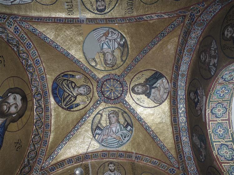 Hosios Loukas (narthex), c.1025 - Byzantine Mosaics