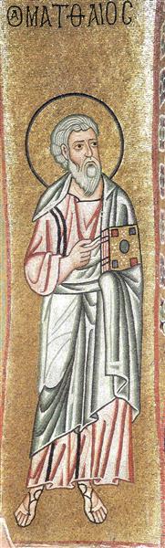 Святий Матфей, c.1025 - Візантійські Мозіїки