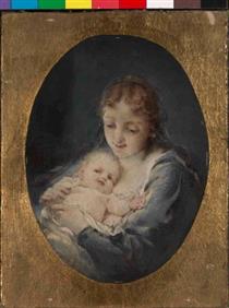 Madona S Dítětem - Maximilian Pirner