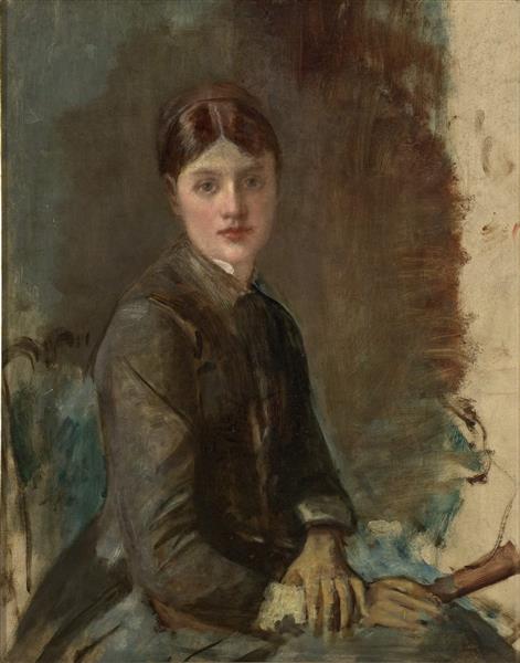 Portrait of a young woman, 1883 - 1884 - Анри де Тулуз-Лотрек