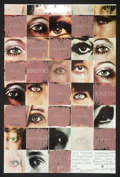 E - Erotic - Earth - Eyes, 1970 - Joe Tilson