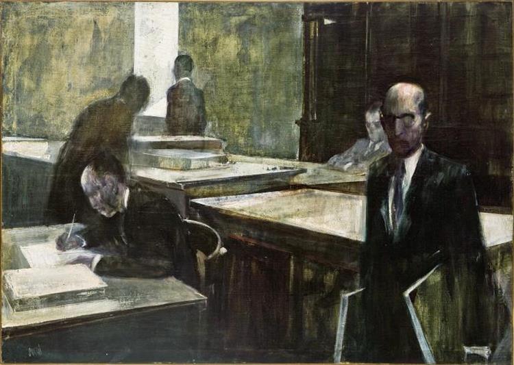 The Clerks, 1956 - Alberto Sughi