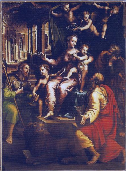 Alterpiece Fugger, c.1521 - c.1522 - Джуліо Романо