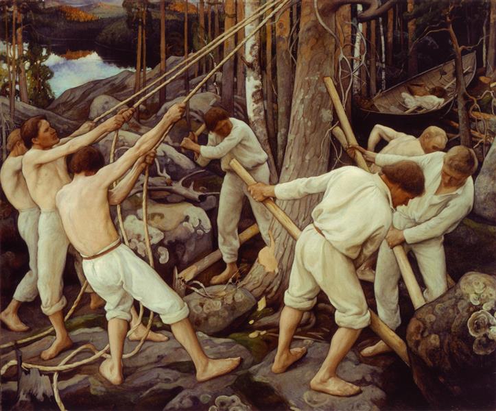 Pioneers in Karelia, 1900 - Пекка Халонен