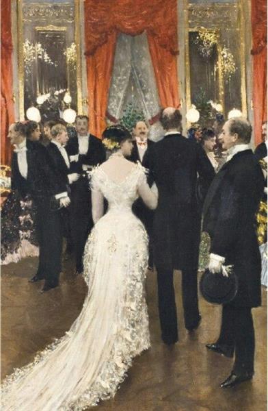 Lady L'Absinthe, 1878 - Жан Беро