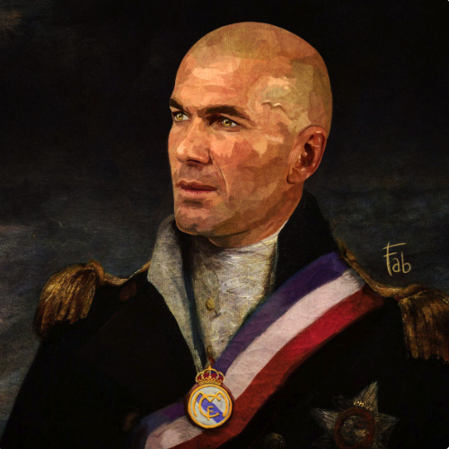 Zinedine Zidane - Fabrizio Birimbelli (Pupazarro)