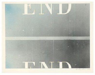 The End #53 - Edward Ruscha