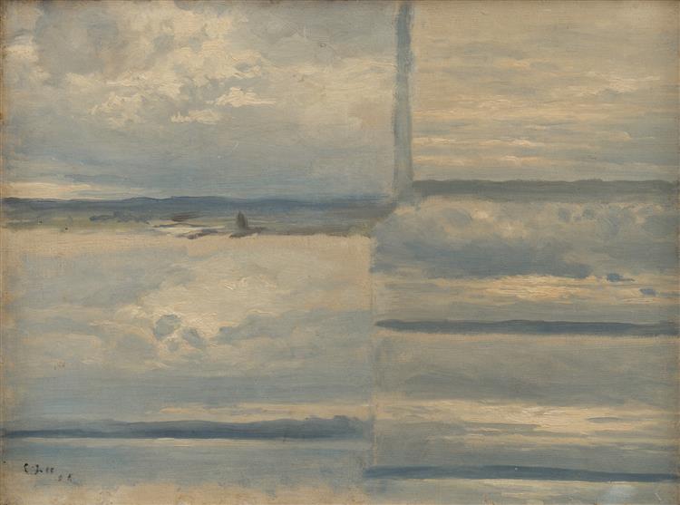 Heaven/cloud Study, 1885 - Järnefelt, Eero