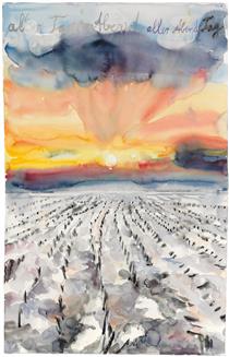 The Evening of All Days, the Day of All Evenings - Anselm Kiefer