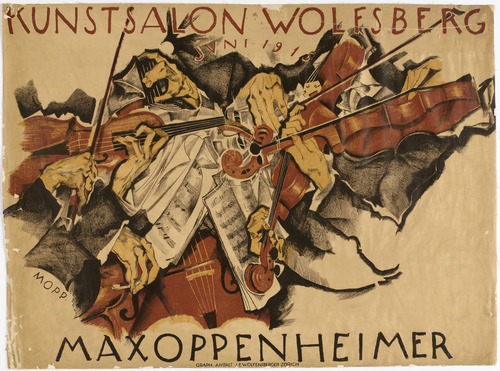 Quartet Poster, 1915 - Max Oppenheimer