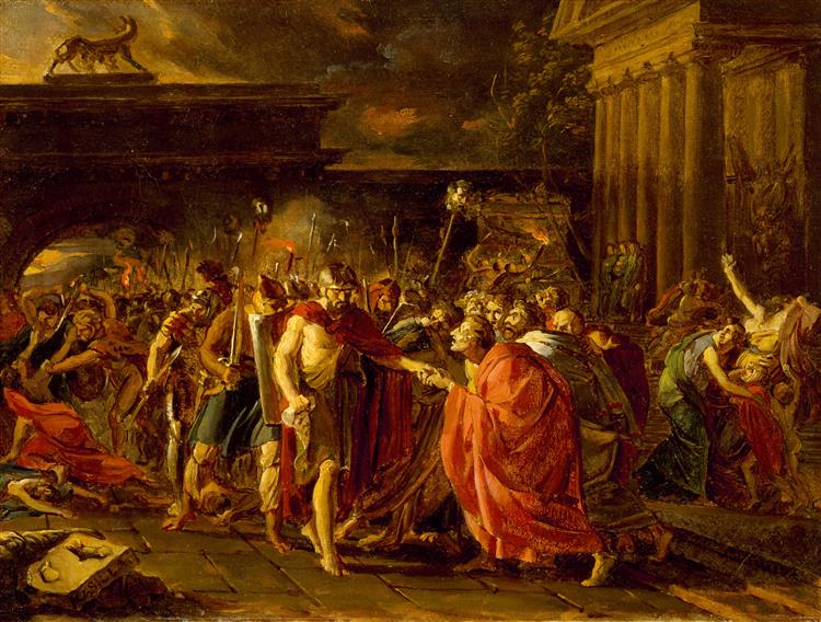 Marius Returning to Rome, 1789 - Франсуа Жерар