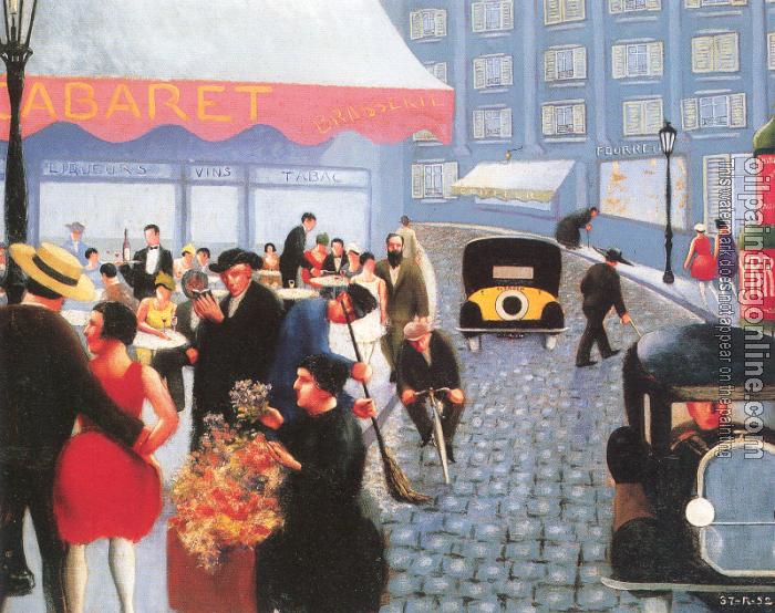 Dans La Rue, Paris, 1929 - Archibald Motley