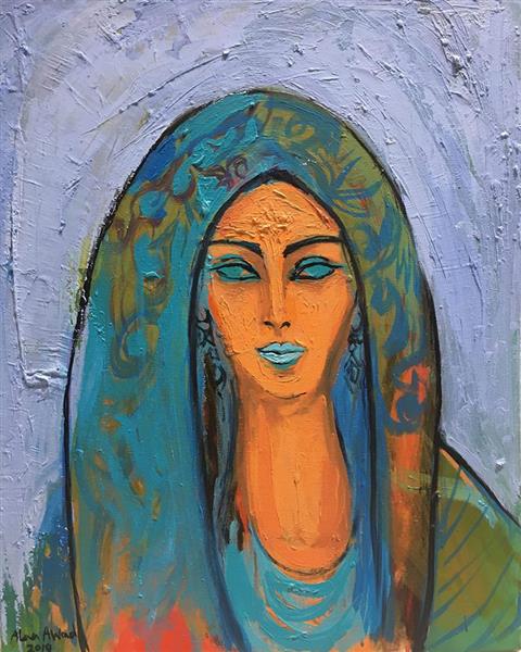 The Blue Eyes, 2019 - Alaa Awad