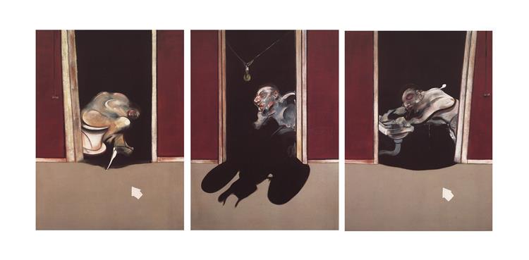 Triptych, May–June 1973, 1973 - Френсис Бэкон