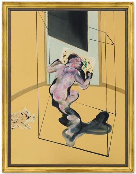 Figure in Movement, 1972 - Френсіс Бекон