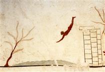 Tomb of the Diver in Paestum, Italy - Ancient Greek Painting and Sculpture