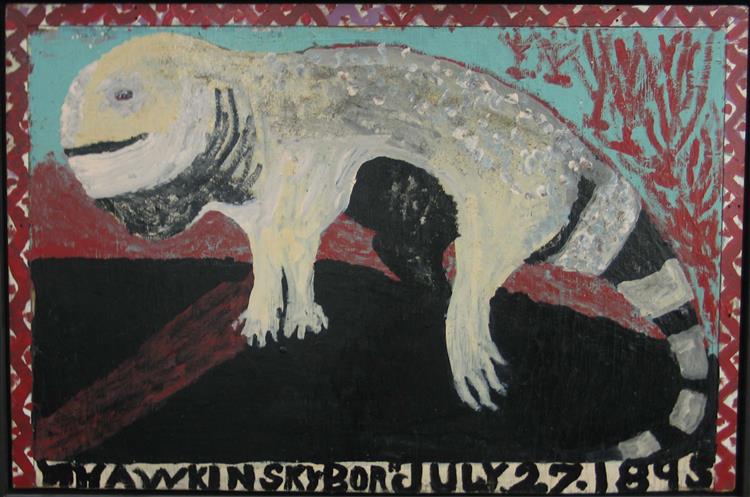Iguana, c.1978 - c.1981 - William Hawkins