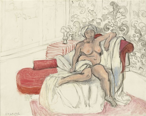 Nu Sur La Chaise Longue, 1920 - Henri Matisse