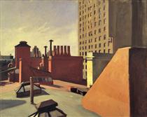 City Roofs - Edward Hopper