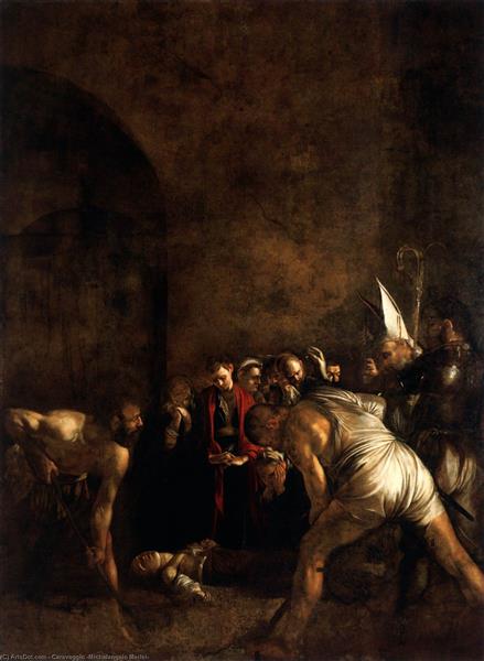 Enterro de Santa Lucia, c.1608 - Caravaggio