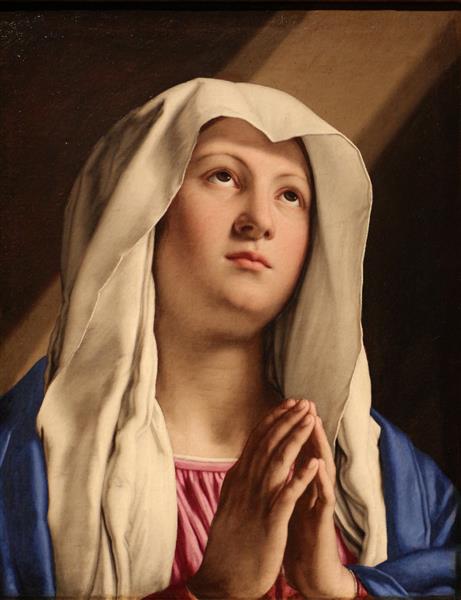 Madonna in Prayer, c.1650 - Sassoferrato