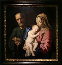 The Holy Family - Джованні Батіста Сальві