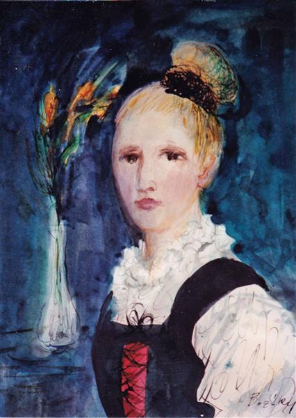 Portrait, c.1995 - Maria Bozoky