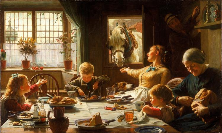 One of the Family, 1880 - Frederick George Cotman