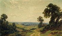 Valley of the Gipping, Suffolk - Frederick George Cotman