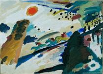 (1911) Paisaje Romantico - Wassily Kandinsky