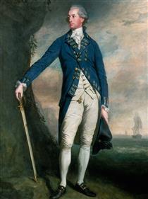 Portrait of Captain George Montagu - Lemuel Francis Abbott