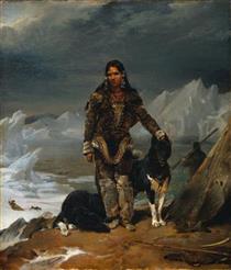 A Woman from the Land of Eskimos - Léon Cogniet