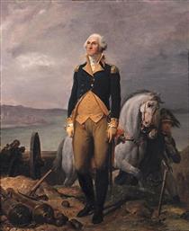 A Portrait of George Washington - Léon Cogniet