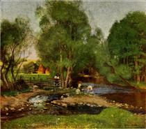 STREAMS IN EAST HUNGARY - Marianne Stokes