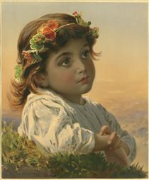 Dreaming Daisy - Sophie Gengembre Anderson