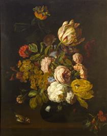 Still-life with Flowers - Tobias Stranover