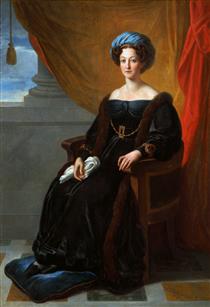 Portrait of Klementyna Ostrowska Née Sanguszko - Vincenzo Camuccini