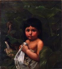 Seminole Child - Уильям Холбрук Бирд