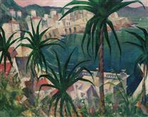 mediterranean landscape picasso