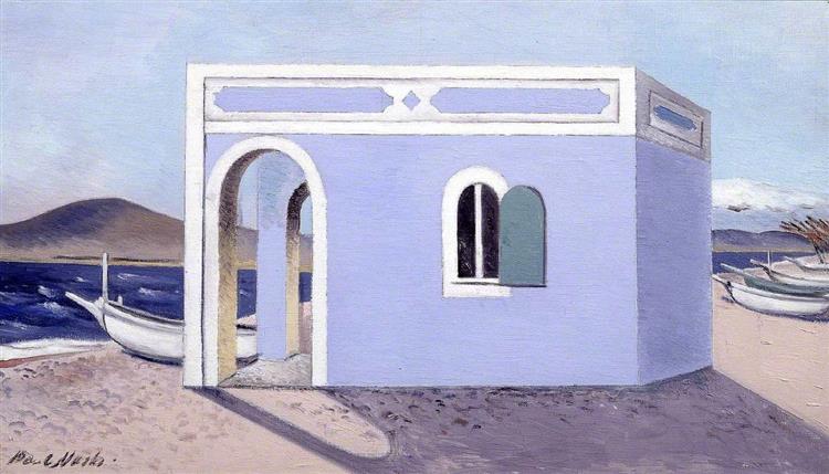 Blue House on the Shore, 1930 - 1931 - Paul Nash