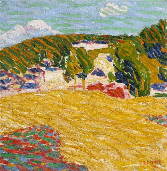 Field of Corn, Pont Aven, 1892 - Roderic O'Conor