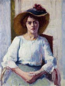 Woman in White - Roderic O’Conor