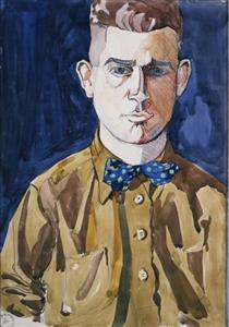 Self Portrait, January 1916 - Charles Ephraim Burchfield