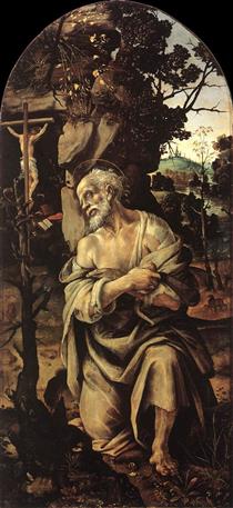 Saint Jerome - Filippino Lippi