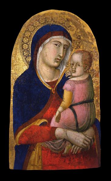 Madonna with Chid - Pietro Lorenzetti