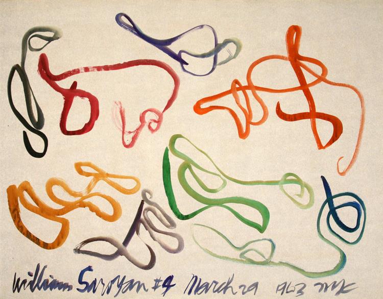 #4 March 29, 1963 NYC, 1963 - William Saroyan