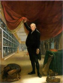 The Artist in His Museum - Charles Willson Peale