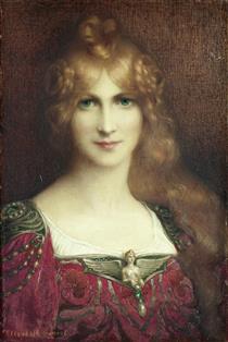 A Young Lady - Élisabeth Sonrel