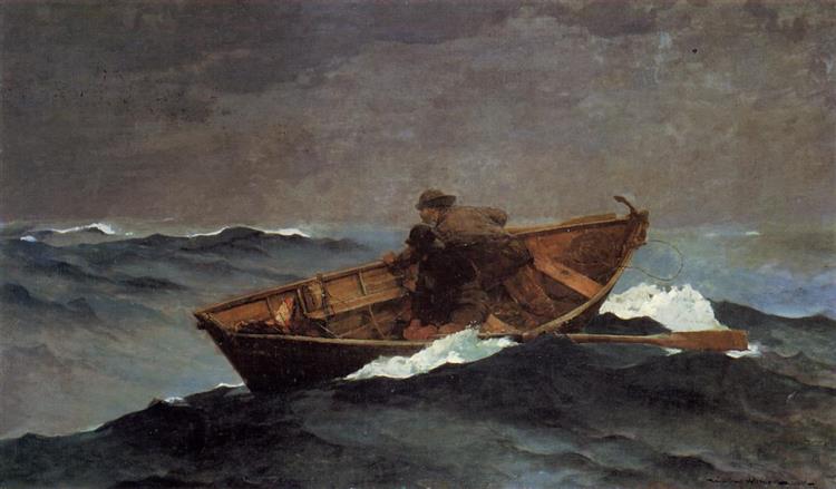Lost on the Grand Banks, 1885 - Winslow Homer