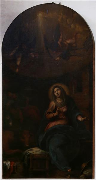 Aspettazione (attesa) del parto di Maria, c.1628 - Palma il Giovane